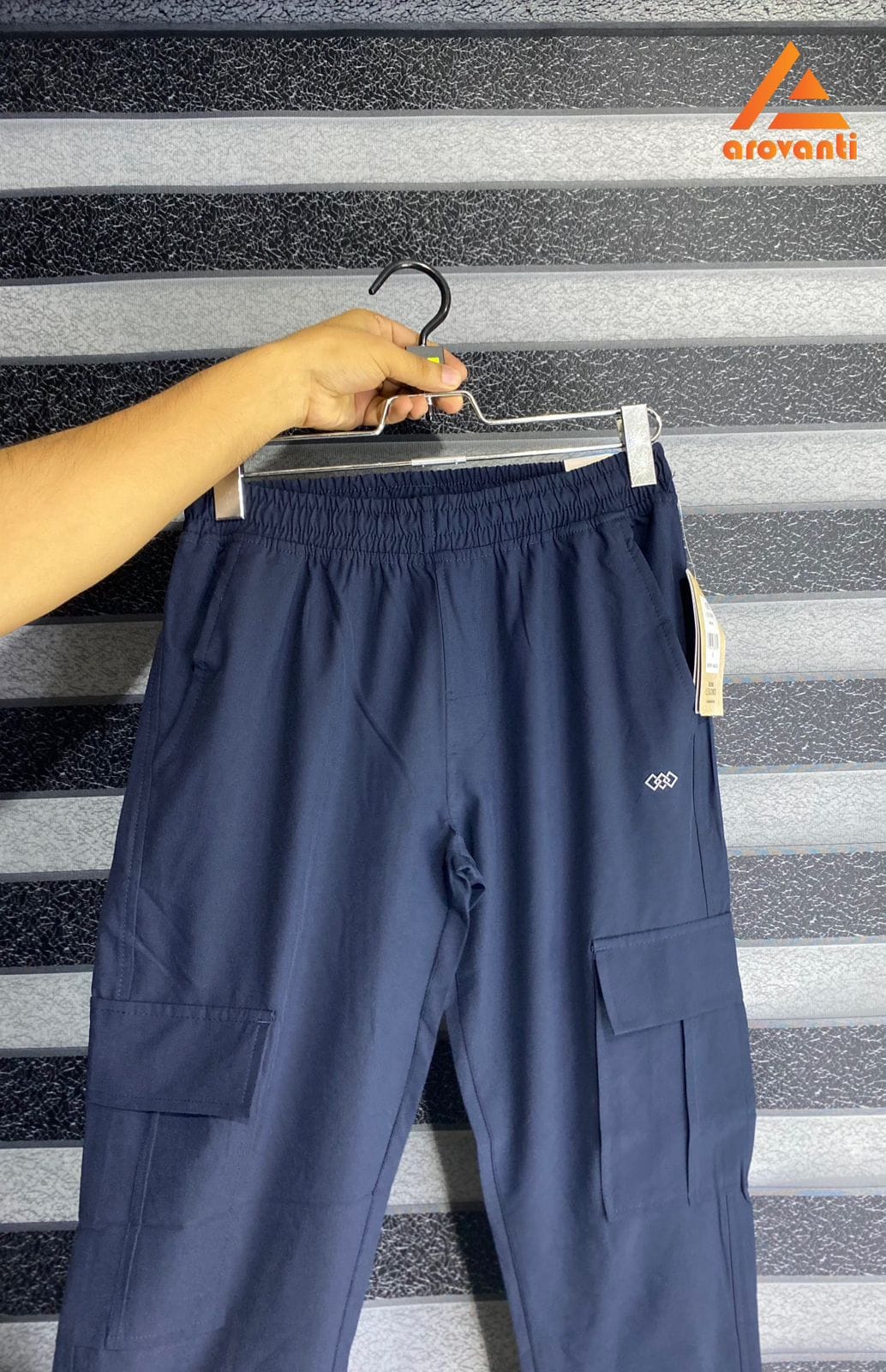 4 Pocket cargo Trouser Pant - Navy